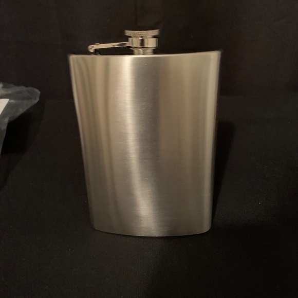 NWOT Top Shelf 12oz Stainless Steel Flask - Picture 8 of 16